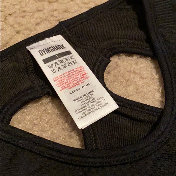 NWT Gymshark black ultra seamless crop top - Picture 7 of 12
